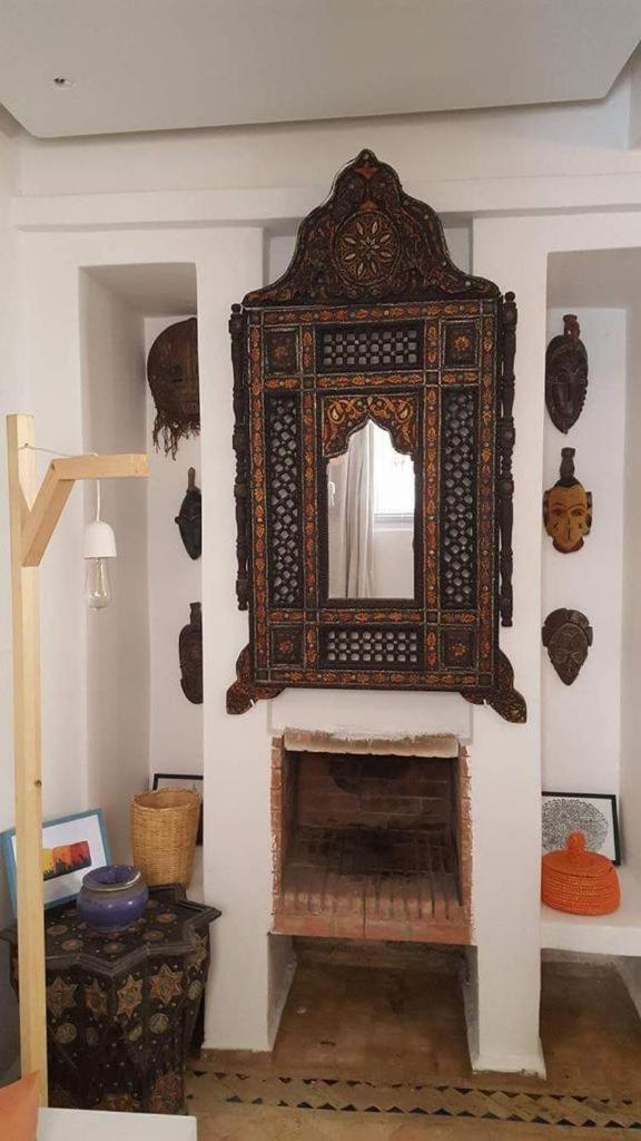 Art Riad Au Bord De La Mer 2 Džadída Exteriér fotografie